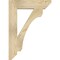 Ekena Millwork Legacy Slat Rough Sawn Bracket, Douglas Fir, 4"W x 20"D x 28"H BKT04X20X28LEC06RDF - alternate 2